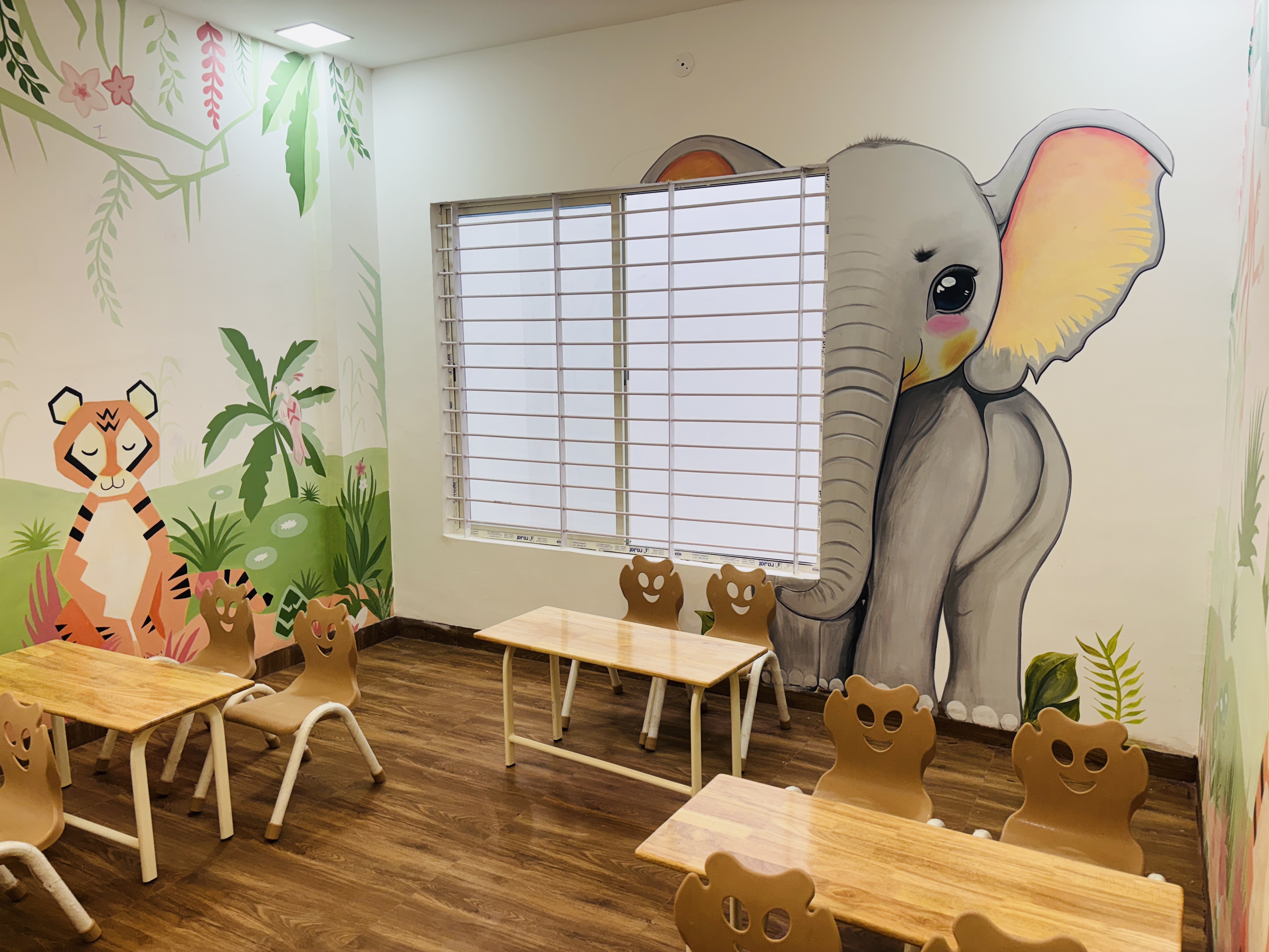 Jungle-Themed Classroom: Learning in the Heart of Nature! 🌿🐘